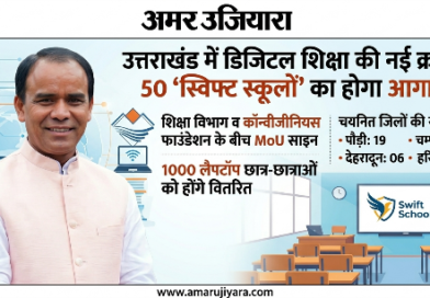 उत्तराखंड में डिजिटल शिक्षा की नई क्रांति: 50 ‘स्विफ्ट स्कूलों’ का होगा आगाज
