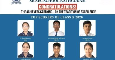 काठगोदाम के इंस्पिरेशन पब्लिक स्कूल का परीक्षा परिणाम सराहनीय: 72 छात्रों ने हासिल किए 90% से अधिक अंक